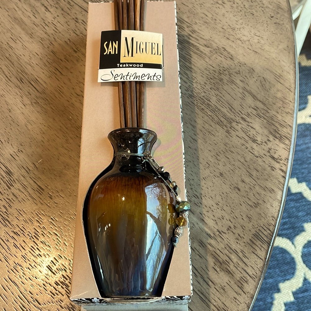 San Miguel Teakwood Sentiments Fragrance Diffuser